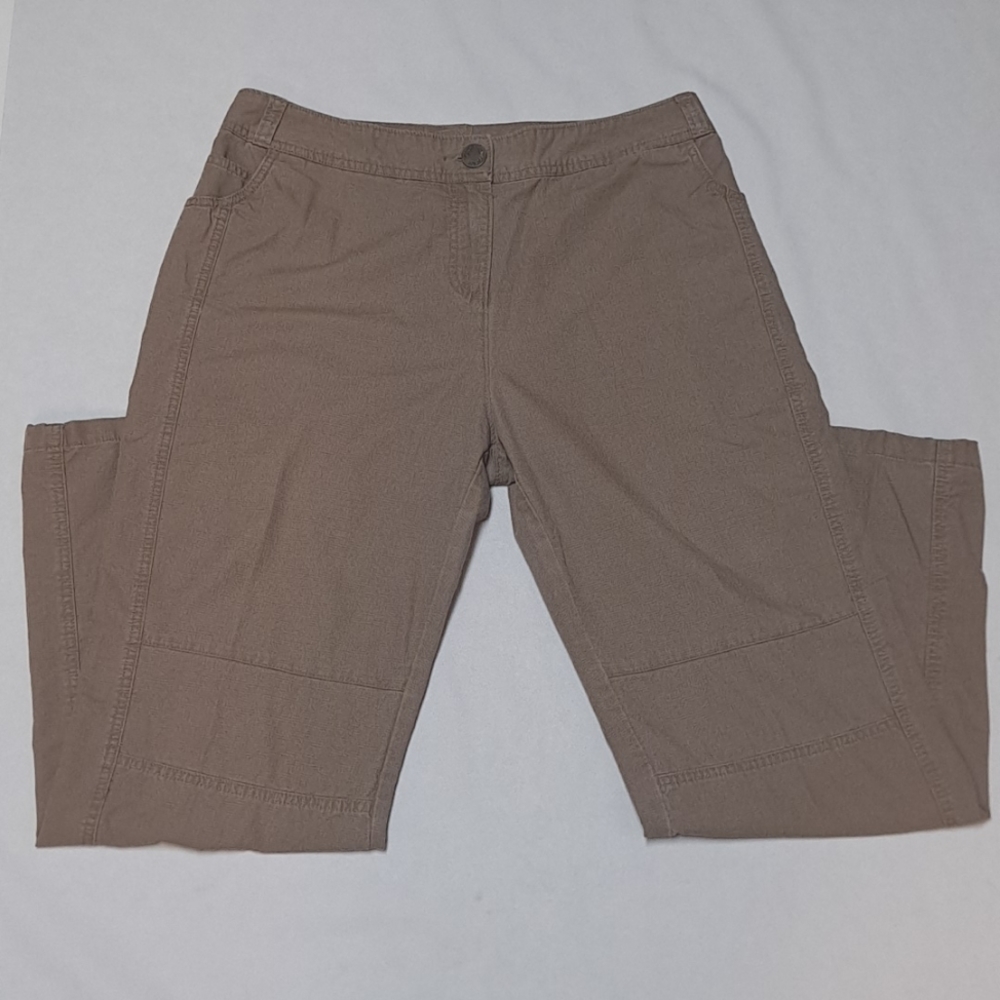 Woolrich Ripstop Cotton Khaki Outdoor Camping Work Wear Pants Size 14
